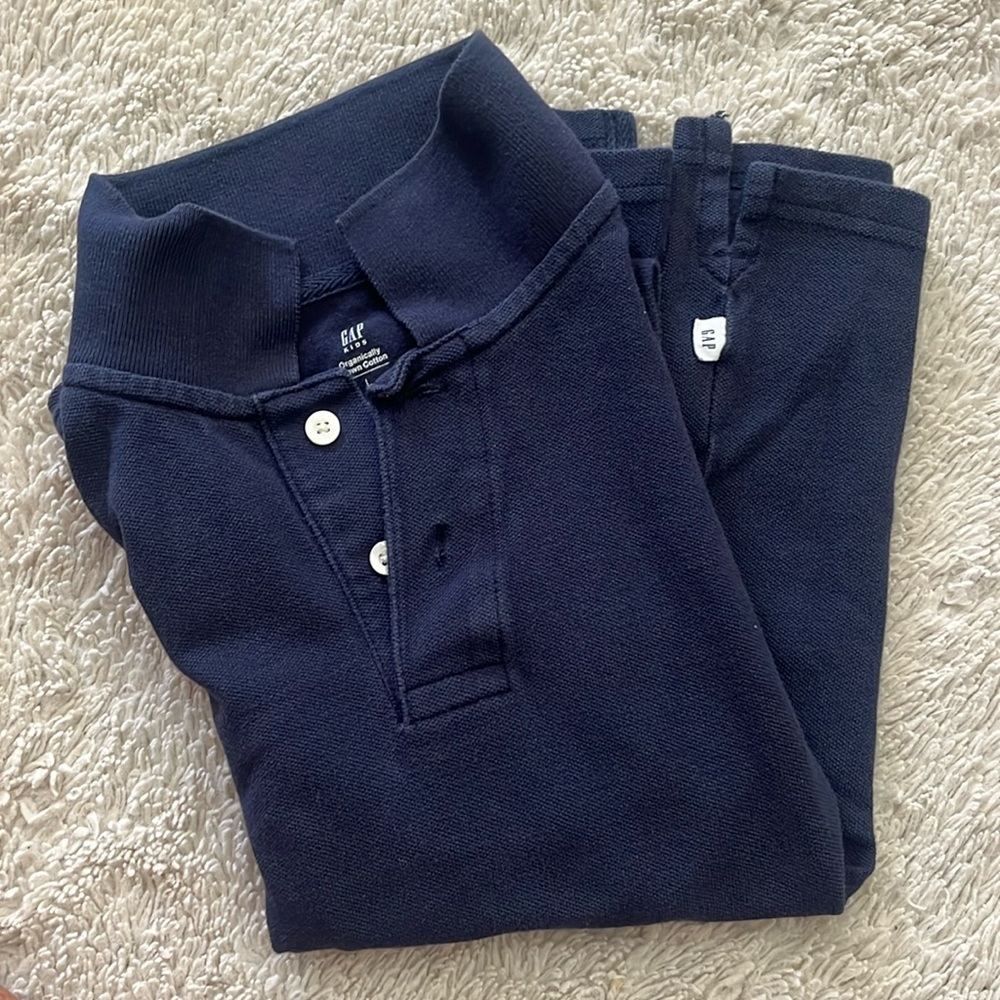 Large kids GAP short sleeve polo shirt